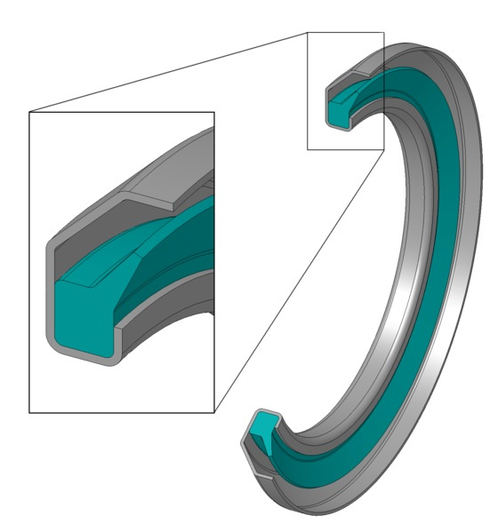 Gamma ring seal Seals Gaskets | Sealing solutions | Products IHB - Imhof Häusermann AG Birsfelden